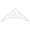 Ekena Millwork Pitch Genova Architectural Grade PVC Gable Pediment, 60"W x 25"H x 1"P (10/12) GPP060X025X100GEN - alternate 3